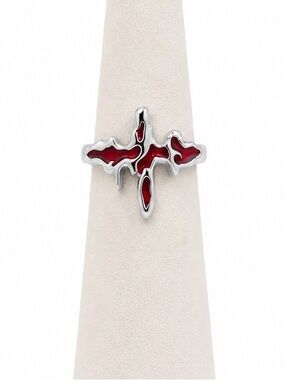 Bleeding sword ring size 6 adjustable